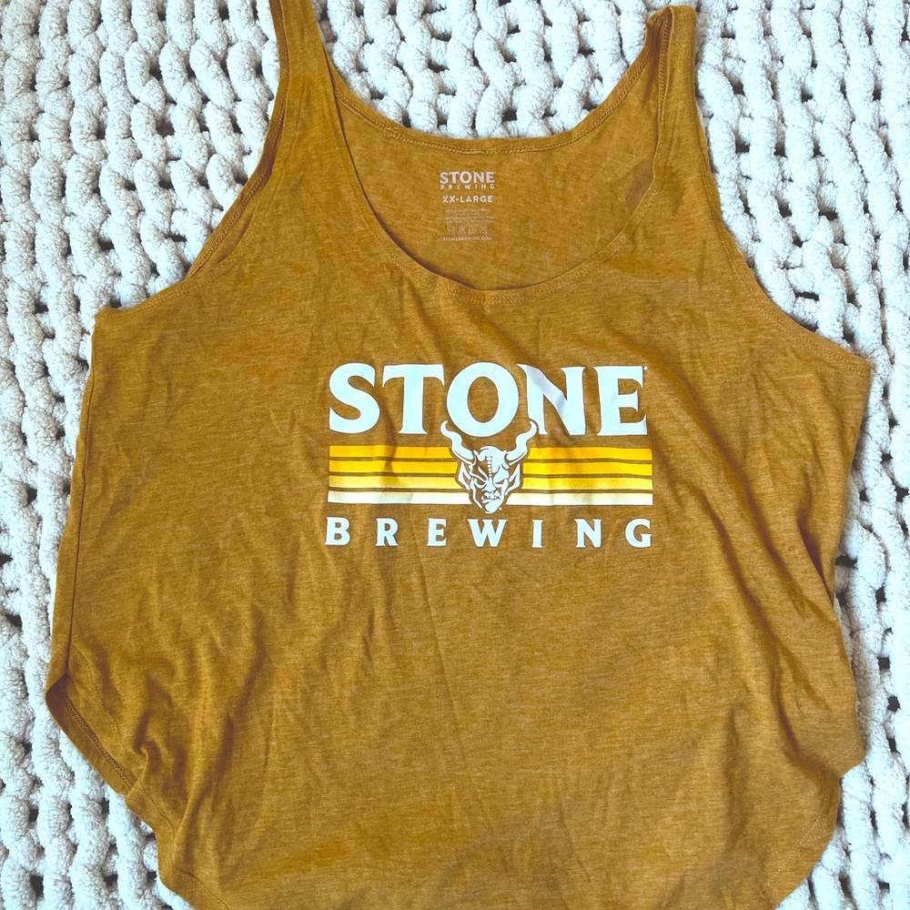 Stone Brewery Graphic Sleeveless T-Shirt